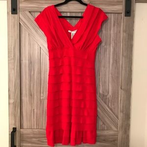 Max Studio Ruffle Cocktail Dress